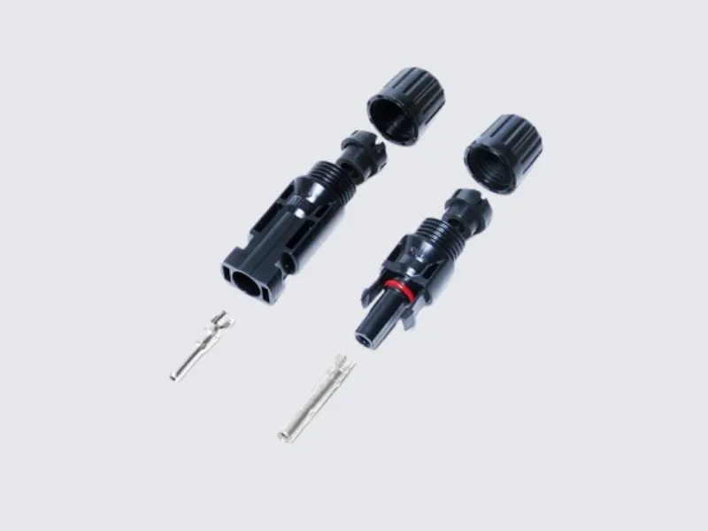 Conectores MC4 para paneles solares
